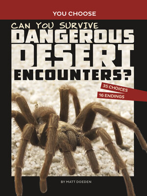 cover image of Can You Survive Dangerous Desert Encounters?